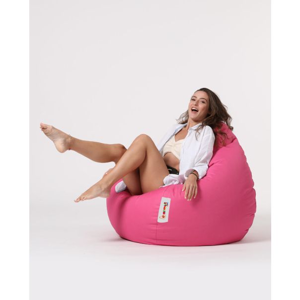ATELIER DEL SOFA Baštenski lazy bag Premium XXL, pink - 248FRN1172