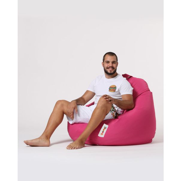 ATELIER DEL SOFA Baštenski lazy bag Premium XXL, pink - 248FRN1172