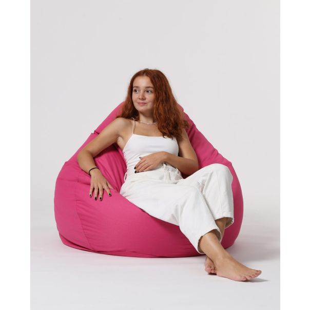 ATELIER DEL SOFA Baštenski lazy bag Premium XXL, pink - 248FRN1172