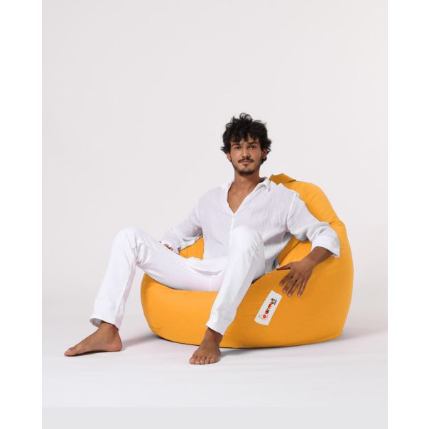 ATELIER DEL SOFA Baštenski lazy bag Premium XXL, žuta - 248FRN1173