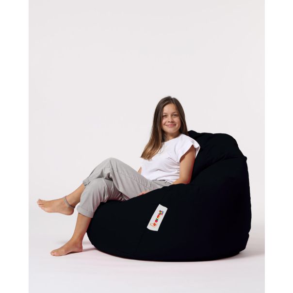 ATELIER DEL SOFA Baštenski lazy bag Premium XXL, crna - 248FRN1174