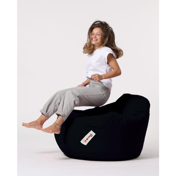ATELIER DEL SOFA Baštenski lazy bag Premium XXL, crna - 248FRN1174