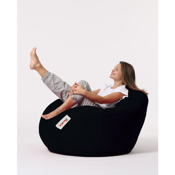 ATELIER DEL SOFA Baštenski lazy bag Premium XXL, crna - 248FRN1174