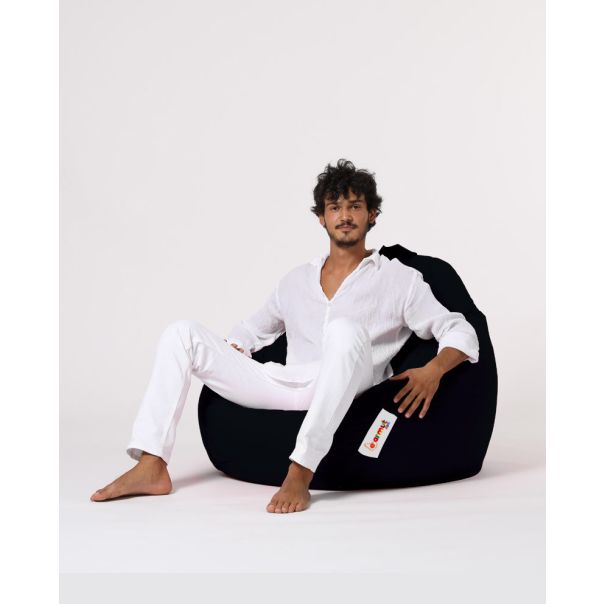 ATELIER DEL SOFA Baštenski lazy bag Premium XXL, crna - 248FRN1174