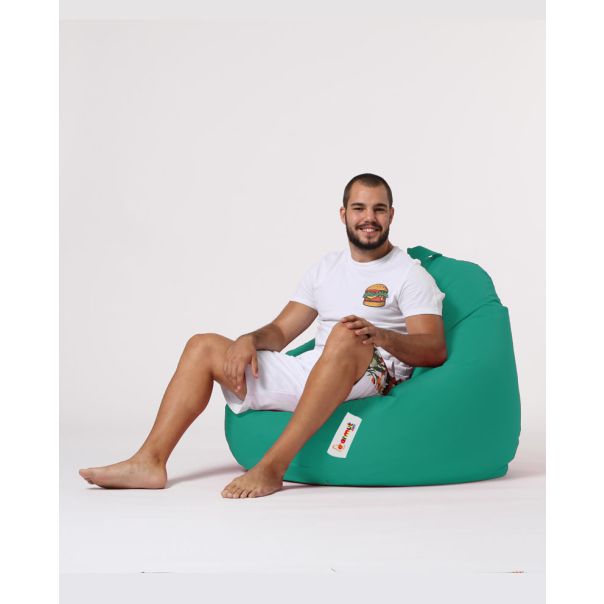 ATELIER DEL SOFA Baštenski lazy bag Premium XXL, tirkizna - 248FRN1175