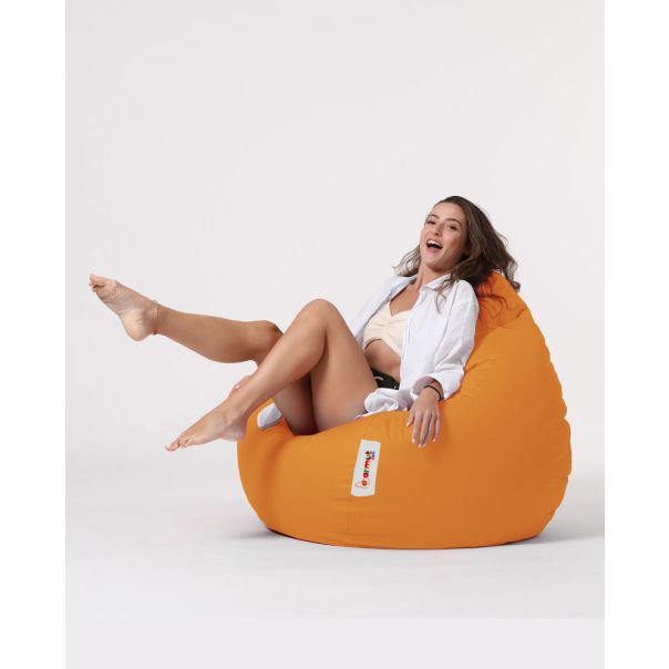 ATELIER DEL SOFA Baštenski lazy bag Premium XXL, narandžasta - 248FRN1176