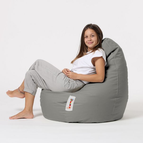 ATELIER DEL SOFA Baštenski lazy bag Drop L, siva - 248FRN1179