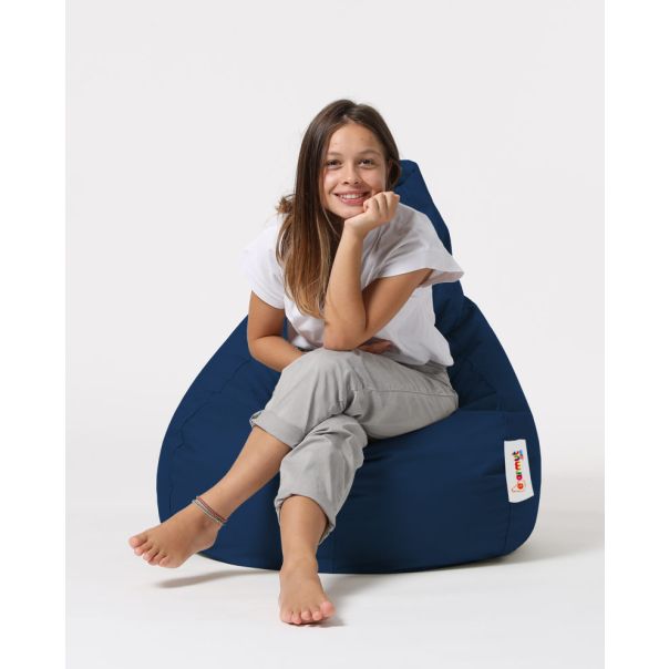 ATELIER DEL SOFA Baštenski lazy bag Drop L, tamnoplava - 248FRN1181