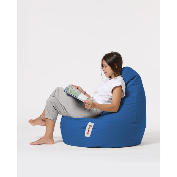ATELIER DEL SOFA Baštenski lazy bag Drop L, plava - 248FRN1182