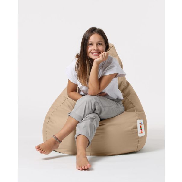 ATELIER DEL SOFA Baštenski lazy bag Drop L, bež - 248FRN1189