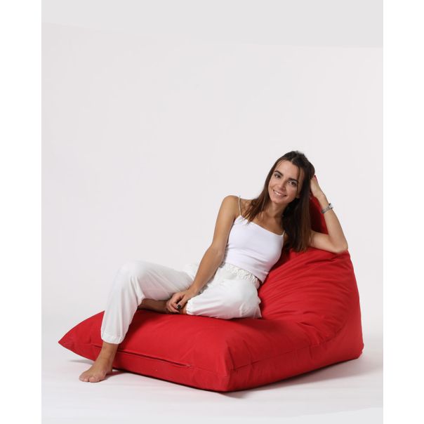 ATELIER DEL SOFA Baštenski lazy bag Pyramid big bed, crvena - 248FRN1192