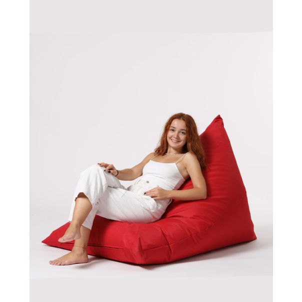 ATELIER DEL SOFA Baštenski lazy bag Pyramid big bed, crvena - 248FRN1192