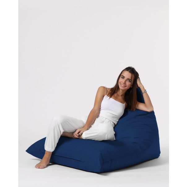 ATELIER DEL SOFA Baštenski lazy bag Pyramid big bed, tamnoplava - 248FRN1193