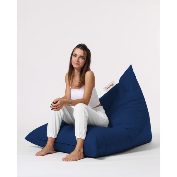 ATELIER DEL SOFA Baštenski lazy bag Pyramid big bed, tamnoplava - 248FRN1193
