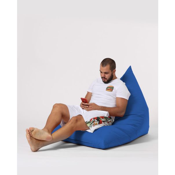 ATELIER DEL SOFA Baštenski lazy bag Pyramid big bed, plava - 248FRN1194