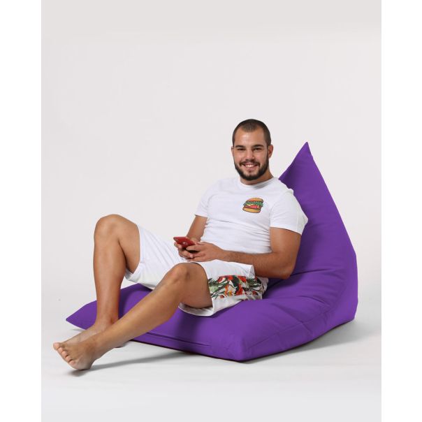 ATELIER DEL SOFA Baštenski lazy bag Pyramid big bed, ljubičasta - 248FRN1195