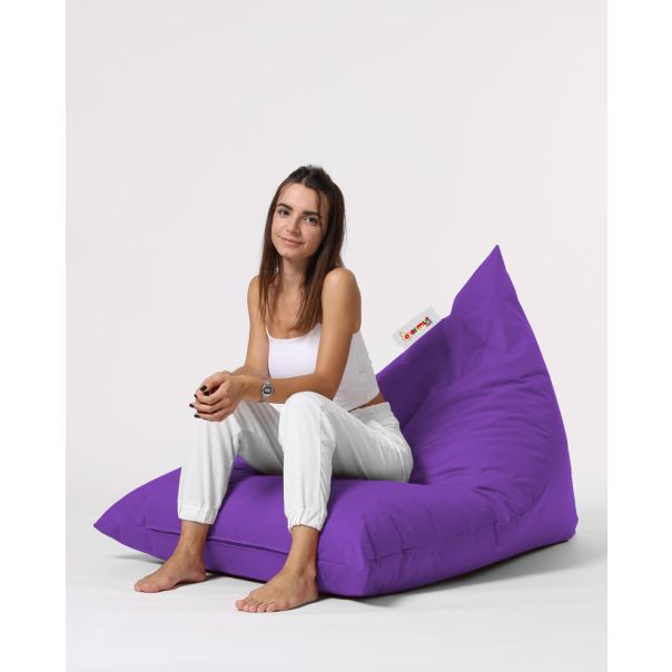 ATELIER DEL SOFA Baštenski lazy bag Pyramid big bed, ljubičasta - 248FRN1195
