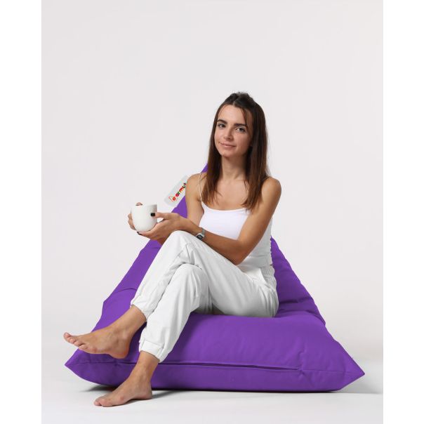 ATELIER DEL SOFA Baštenski lazy bag Pyramid big bed, ljubičasta - 248FRN1195