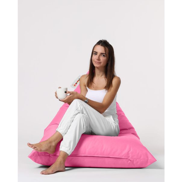 ATELIER DEL SOFA Baštenski lazy bag Pyramid big bed, pink - 248FRN1196