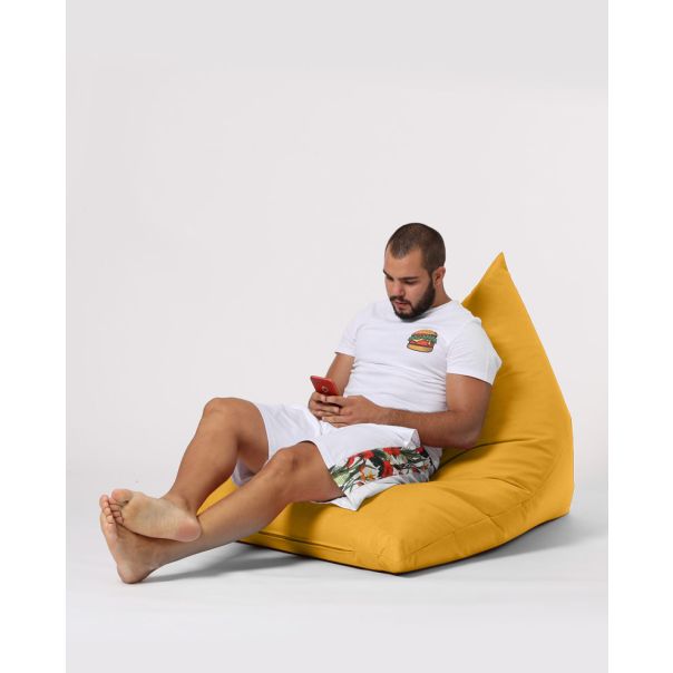 ATELIER DEL SOFA Baštenski lazy bag Pyramid big bed, žuta - 248FRN1197