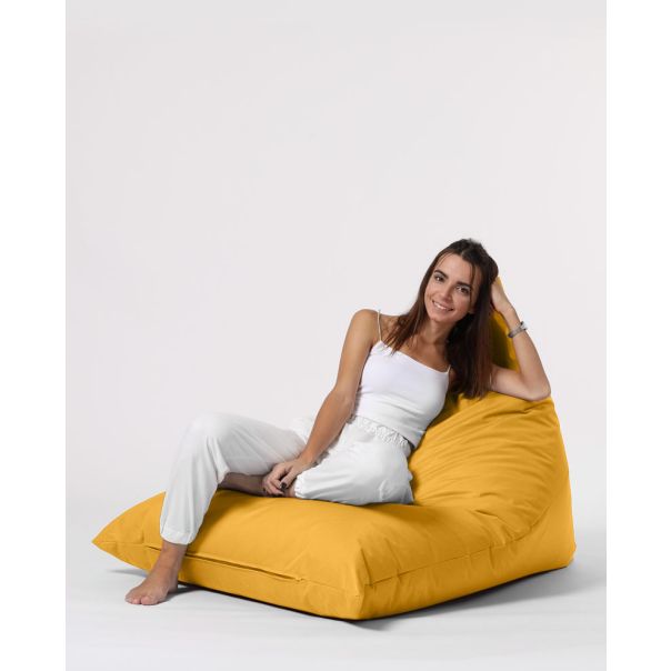 ATELIER DEL SOFA Baštenski lazy bag Pyramid big bed, žuta - 248FRN1197