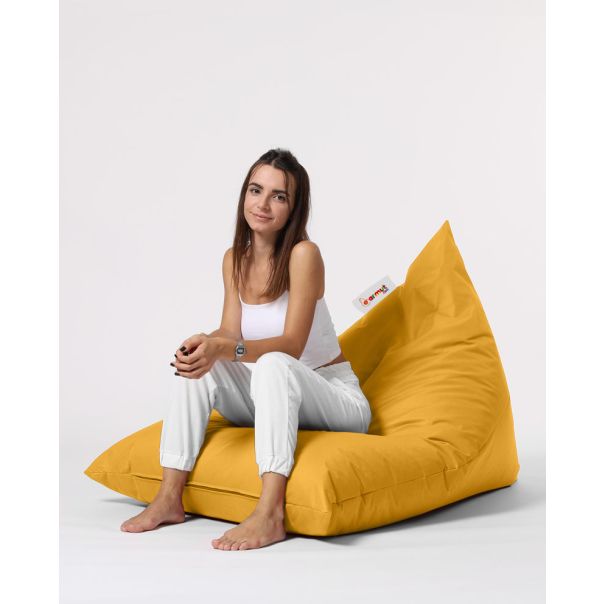 ATELIER DEL SOFA Baštenski lazy bag Pyramid big bed, žuta - 248FRN1197