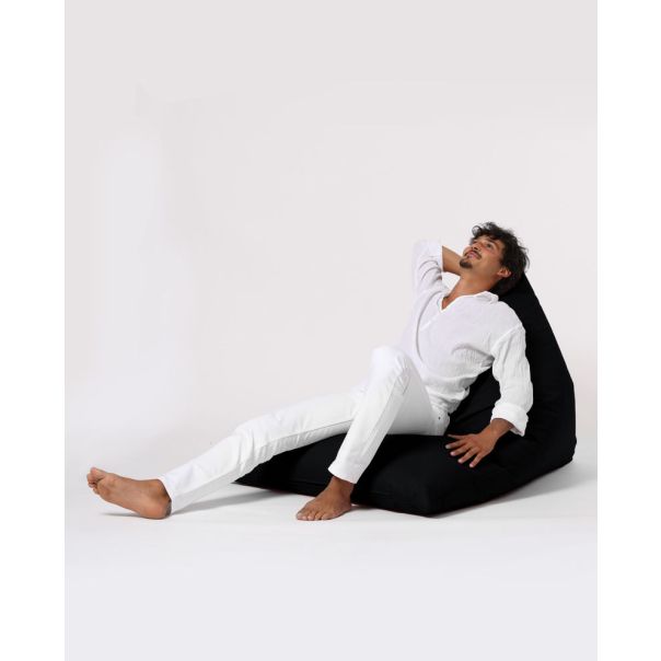 ATELIER DEL SOFA Baštenski lazy bag Pyramid big bed, crna - 248FRN1198