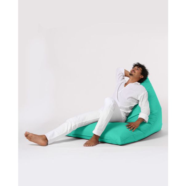 ATELIER DEL SOFA Baštenski lazy bag Pyramid big bed, tirkizna - 248FRN1199