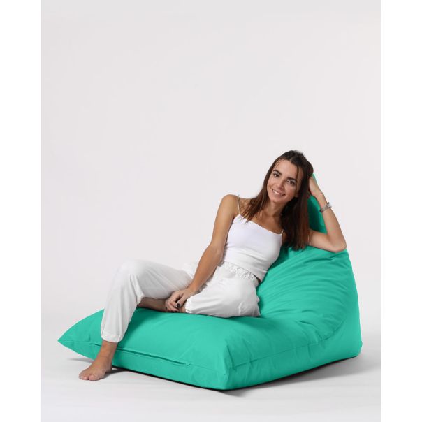 ATELIER DEL SOFA Baštenski lazy bag Pyramid big bed, tirkizna - 248FRN1199