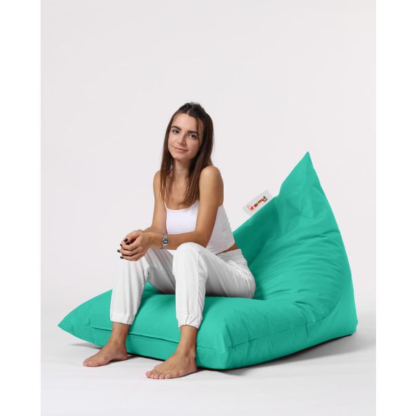 ATELIER DEL SOFA Baštenski lazy bag Pyramid big bed, tirkizna - 248FRN1199