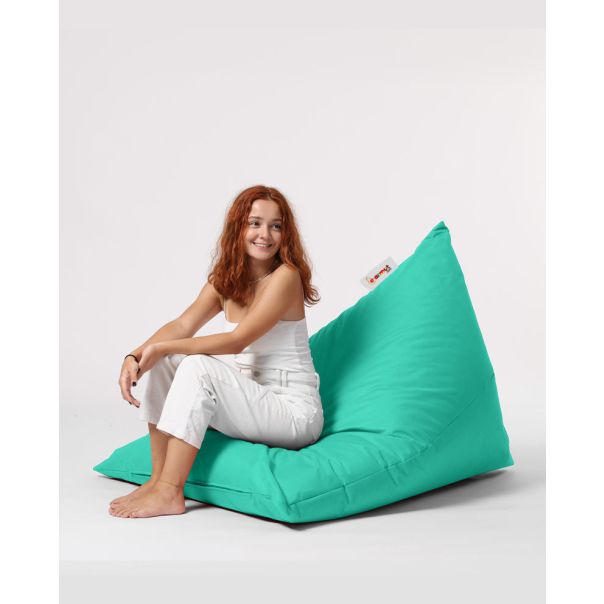 ATELIER DEL SOFA Baštenski lazy bag Pyramid big bed, tirkizna - 248FRN1199