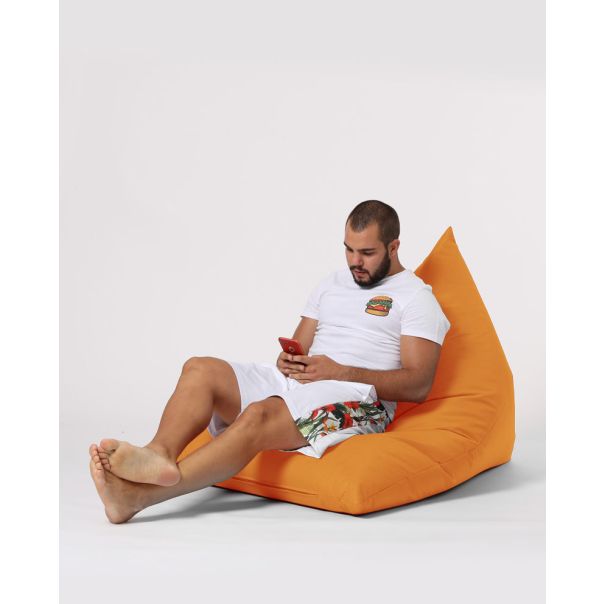ATELIER DEL SOFA Baštenski lazy bag Pyramid big bed, narandžasta - 248FRN1201