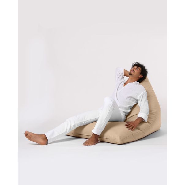 ATELIER DEL SOFA Baštenski lazy bag Pyramid big bed, krem - 248FRN1202