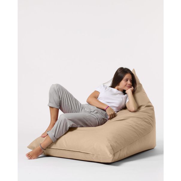 ATELIER DEL SOFA Baštenski lazy bag Pyramid big bed, krem - 248FRN1202