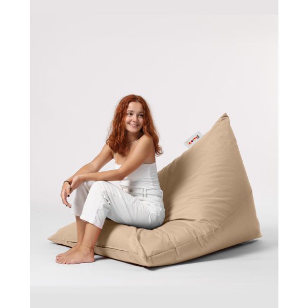 ATELIER DEL SOFA Baštenski lazy bag Pyramid big bed, krem - 248FRN1202