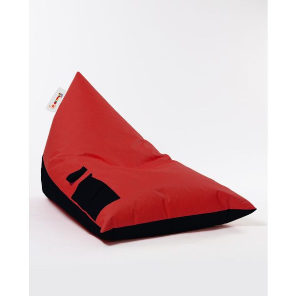 ATELIER DEL SOFA Baštenski lazy bag Pyramid big bed, crvena - 248FRN1205
