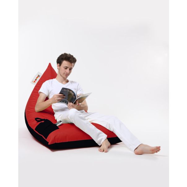 ATELIER DEL SOFA Baštenski lazy bag Pyramid big bed, crvena - 248FRN1205