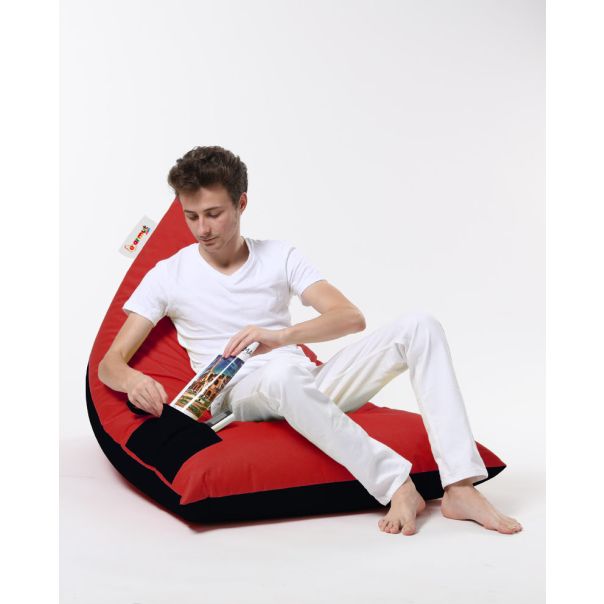 ATELIER DEL SOFA Baštenski lazy bag Pyramid big bed, crvena - 248FRN1205