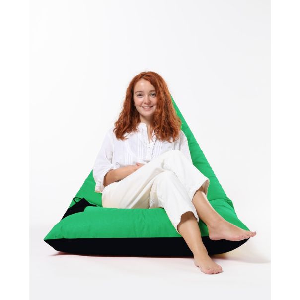 ATELIER DEL SOFA Baštenski lazy bag Pyramid big bed, zelena - 248FRN1207