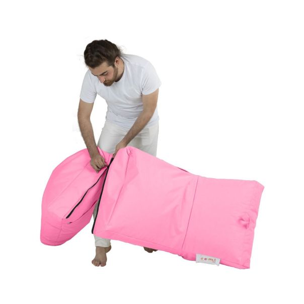 ATELIER DEL SOFA Baštenski odvojivi lazy bag Siesta, pink - 248FRN1212