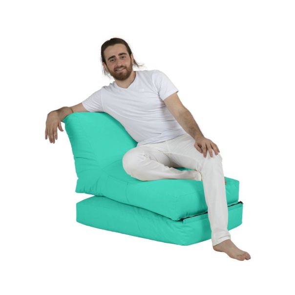 ATELIER DEL SOFA Baštenski odvojivi lazy bag Siesta, tirkizna - 248FRN1215