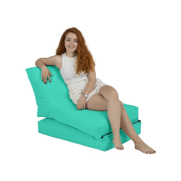 ATELIER DEL SOFA Baštenski odvojivi lazy bag Siesta, tirkizna - 248FRN1215