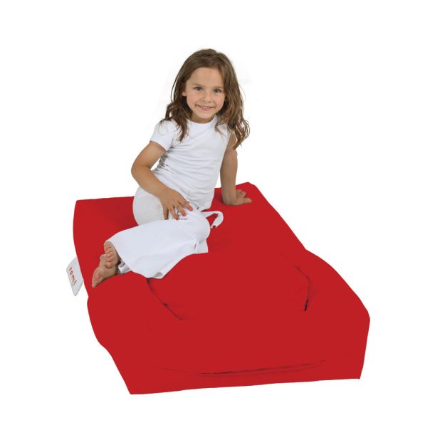 ATELIER DEL SOFA Baštenski lazy bag za decu 2u1 Kids single seat, crvena - 248FRN1220
