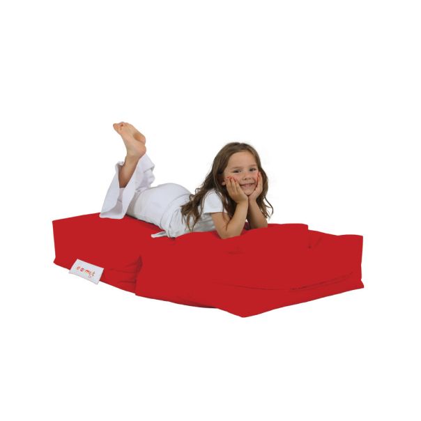 ATELIER DEL SOFA Baštenski lazy bag za decu 2u1 Kids single seat, crvena - 248FRN1220
