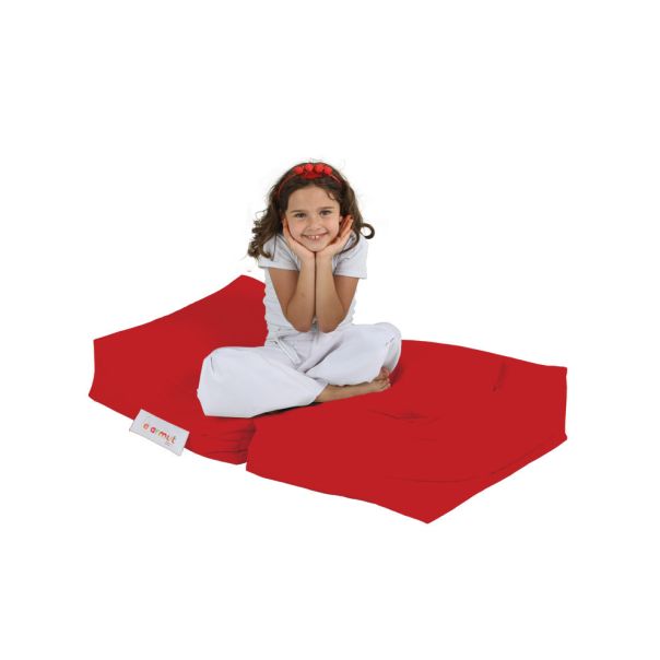 ATELIER DEL SOFA Baštenski lazy bag za decu 2u1 Kids single seat, crvena - 248FRN1220