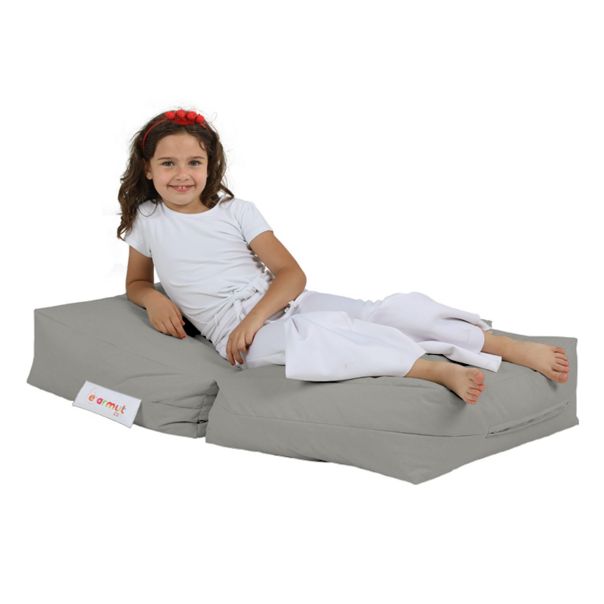 ATELIER DEL SOFA Baštenski lazy bag za decu 2u1 Kids single seat, siva - 248FRN1222