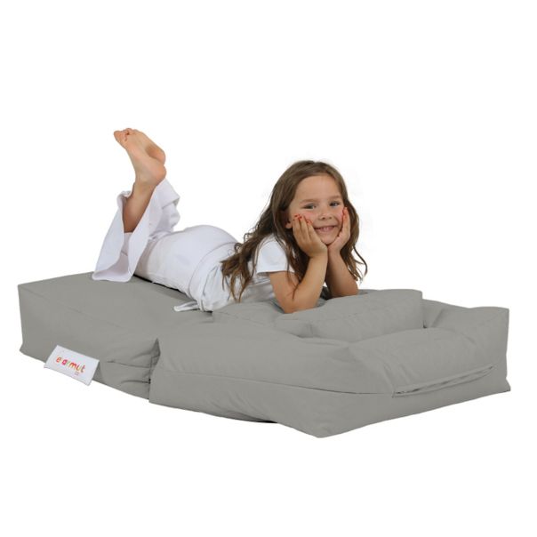 ATELIER DEL SOFA Baštenski lazy bag za decu 2u1 Kids single seat, siva - 248FRN1222