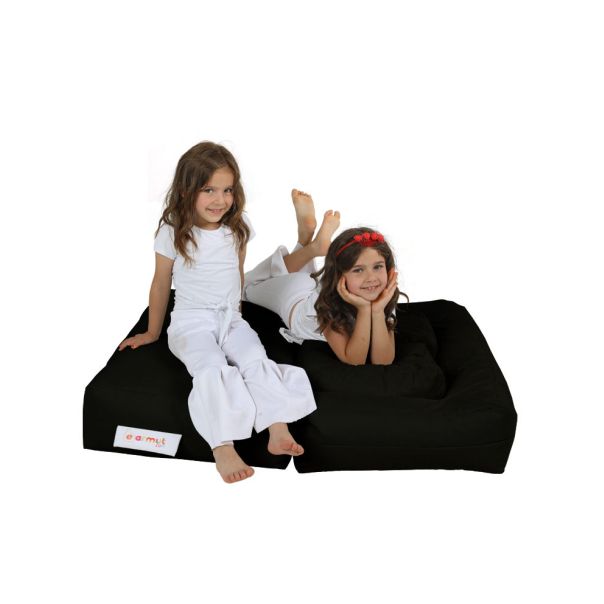 ATELIER DEL SOFA Baštenski lazy bag za decu 3u1 Kids double seat, crna - 248FRN1225
