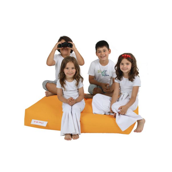 ATELIER DEL SOFA Baštenski lazy bag za decu 3u1 Kids double seat, narandžasta - 248FRN1229