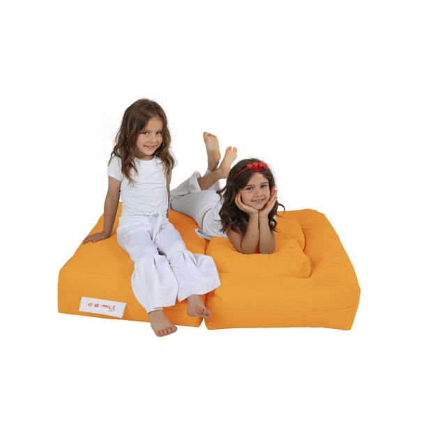 ATELIER DEL SOFA Baštenski lazy bag za decu 3u1 Kids double seat, narandžasta - 248FRN1229